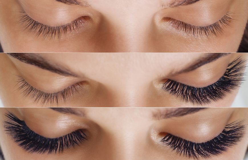 extension ciglia pro e contro - ciglia finte pro e contro